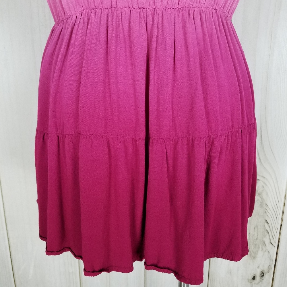 Torrid Pink Ombre Blouse - Picture 6 of 10